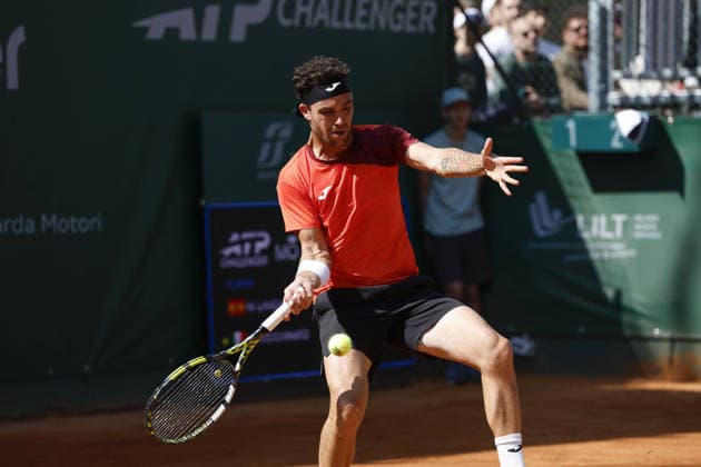 Foto IPP Sebastiano Pessina Monza, Villa Reale Tennis, aprile 2026 ATP, Tennis Herren Challenger Atkinsons Monza Open 2026 Marco Cecchinato Italy Photo Press World Copyright italy ITALY  Copyright: xR4924_italyphotopressx