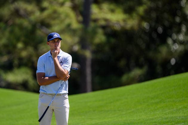 260409 Ludvig Aberg of Sweden during the first round of the 2026 Masters Golf Tournament on April 9, 2026 in Augusta Photo Petter Arvidson BILDBYRAN kod PA PA1193 golf masters bbeng the masters augusta sverige  Copyright: PETTERxARVIDSON BB260409PA204