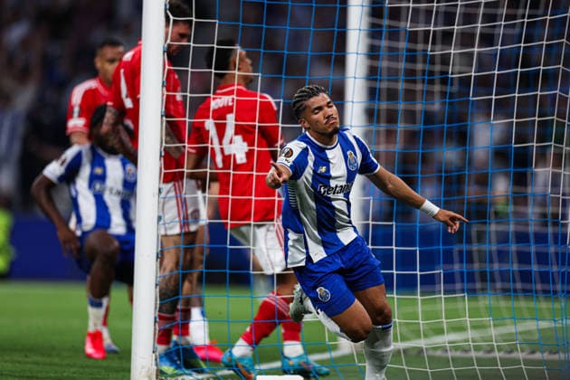 April 9, 2026, Porto, Porto, Portugal: William Gomes of Fc Porto celebrates goal during UEFA Europa League 2025 26 Quarter-Final Leg One match between Fc Porto and Nottingham Forest at Estadio Dragao on April 09, 2026 in Porto, Portugal Uefa Europe League Fc Porto X Nottingham Forest  - ZUMAe141 20260409_zsp_e141_042 Copyright: xLuisxEirasx