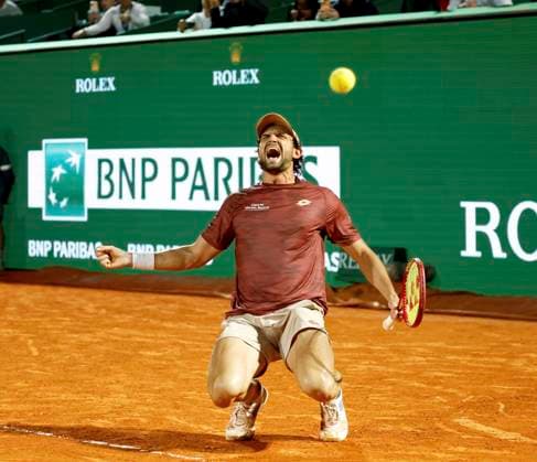Rolex Monte-Carlo Masters PHOTOPQR NICE MATIN Dylan Meiffret ; Roquebrune Cap-Martin ; 09 04 2026 ; 119e edition du Rolex Monte-Carlo Masters de Tennis. Matchs du 6e jour. ICI : Valentin Vacherot Roquebrune Cap-Martin France  Copyright: xPHOTOPQR NICExMATIN MAXPPPxDylanxMeiffretx 20260409NIM2596 20260409NIM2596
