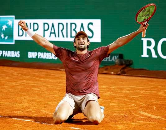 Rolex Monte-Carlo Masters PHOTOPQR NICE MATIN Dylan Meiffret ; Roquebrune Cap-Martin ; 09 04 2026 ; 119e edition du Rolex Monte-Carlo Masters de Tennis. Matchs du 6e jour. ICI : Valentin Vacherot Roquebrune Cap-Martin France  Copyright: xPHOTOPQR NICExMATIN MAXPPPxDylanxMeiffretx 20260409NIM2601 20260409NIM2601