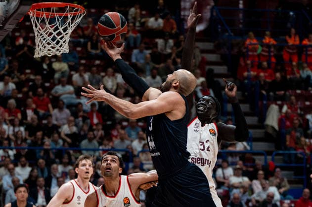 BASKET - Euroleague - EA7 Emporio Armani Milano vs Bayern Monaco bm during EA7 Emporio Armani Milano vs Bayern Monaco, Basketball Euroleague match in Assago (MI), Italy, April 09 2026 Assago (MI) Italy  Copyright: xIPAxSport ABACAx
