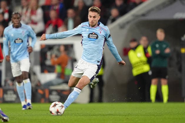 Germany UEFA Europa League quarter-final first leg 2025 26, SC Freiburg vs Celta Vigo Europa Park Stadion, Freiburg im Breisgau Oscar Mingueza 3 Celta Copyright: xKjetilxWaberx