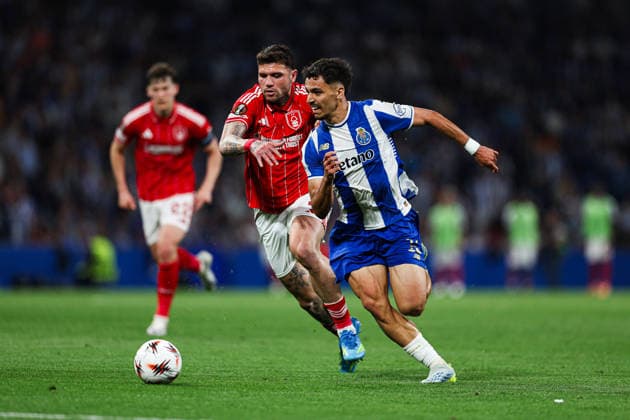 April 9, 2026, Porto, Porto, Portugal: Gabri Veiga of Fc Porto in action during UEFA Europa League 2025 26 Quarter-Final Leg One match between Fc Porto and Nottingham Forest at Estadio Dragao on April 09, 2026 in Porto, Portugal Uefa Europe League Fc Porto X Nottingham Forest  - ZUMAe141 20260409_zsp_e141_107 Copyright: xLuisxEirasx
