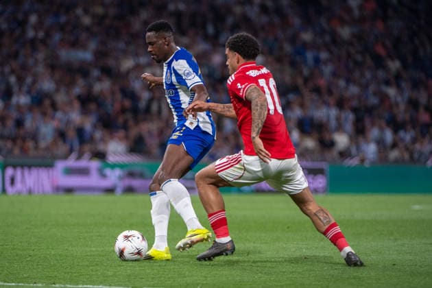FC Porto v Nottingham Forest FC - UEFA Europa League 2025 26 Quarter-Final First Leg Zaidu from FC Porto is seen in action during the UEFA Europa League 2025 26 Quarter-Final Leg One match between FC Porto and Nottingham Forest FC at Estadio do Dragao in Porto, Portugal, on April 9, 2026. Porto Porto Portugal  Copyright: xMiguelxLemosx originalFilename:lemos-fcportox260409_npoRS.jpg