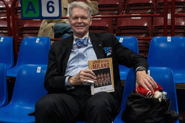 Arthur Kenney attending the game during EA7 Emporio Armani Milano vs Bayern Monaco, Basketball Euroleague match in Assago (MI), Italy, April 09 2026  Copyright: xSaraxAngelica IPAxSportx xipa-agency.netx xx IPA_73854820 IPA_Agency_IPA73854820