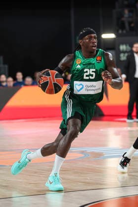 April 9, 2026, Valencia, Valencia, Spain: Kendrick Nunn of Panathinaikos Aktor Athens in action during the Turkish Airlines EuroLeague Regular Season Round 37 match between Valencia Basket and Panathinaikos Aktor Athens at Roig Arena on April 09, 2026, in Valencia, Spain. Valencia Basket V Panathinaikos Aktor Athens - Turkish Airlines EuroLeague  - ZUMAa181 20260409_zaa_a181_321 Copyright: xIrinaxR.xHipolitox
