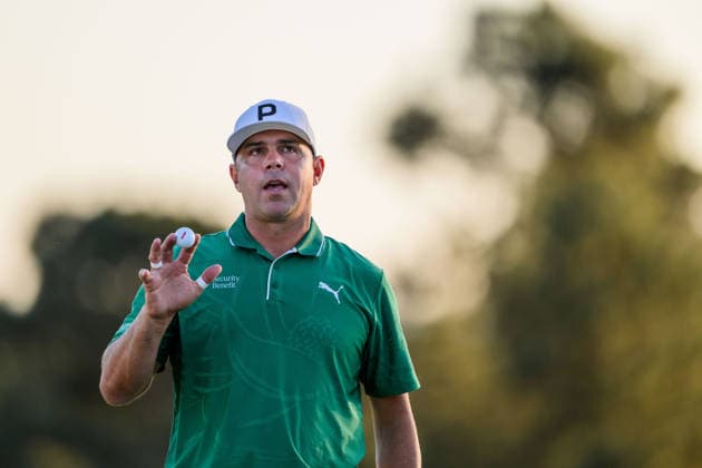260409 Gary Woodland of the United States during the first round of the 2026 Masters Golf Tournament on April 9, 2026 in Augusta Photo Petter Arvidson BILDBYRAN kod PA PA1193 golf masters bbeng the masters augusta  Copyright: PETTERxARVIDSON BB260409PA309