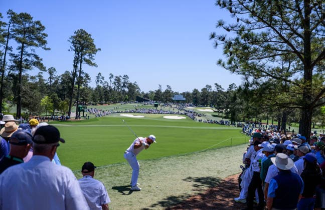 260409 Jon Rahm of Spain during the first round of the 2026 Masters Golf Tournament on April 9, 2026 in Augusta Photo Petter Arvidson BILDBYRAN kod PA PA1193 golf masters bbeng the masters augusta  Copyright: PETTERxARVIDSON BB260409PA318