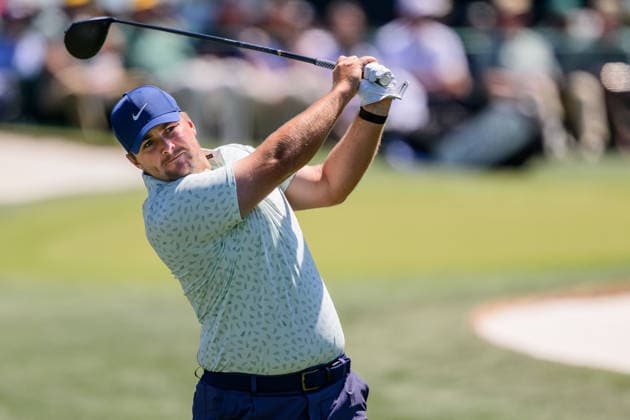 260409 Chris Gotterup of the United States during the first round of the 2026 Masters Golf Tournament on April 9, 2026 in Augusta Photo Petter Arvidson BILDBYRAN kod PA PA1193 golf masters bbeng the masters augusta  Copyright: PETTERxARVIDSON BB260409PA358