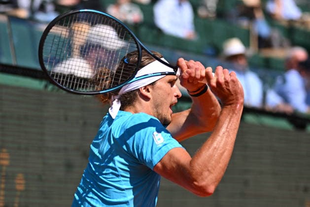 2026 Rolex Monte-Carlo Masters - Alexander Zverev Alexander Zverev (GER) during his fourth round at the 2026 Rolex Monte-Carlo Masters in Monte-Carlo, MONACO, on April 9th, 2026. Photo by Corinne Dubreuil ABACAPRESS.COM Monte Carlo Monaco  Copyright: xDubreuilxCorinne ABACAx