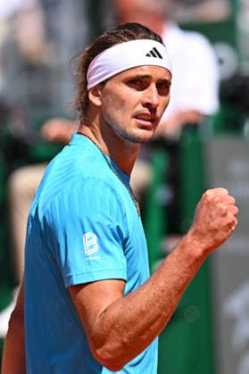 2026 Rolex Monte-Carlo Masters - Alexander Zverev Alexander Zverev (GER) during his fourth round at the 2026 Rolex Monte-Carlo Masters in Monte-Carlo, MONACO, on April 9th, 2026. Photo by Corinne Dubreuil ABACAPRESS.COM Monte Carlo Monaco  Copyright: xDubreuilxCorinne ABACAx