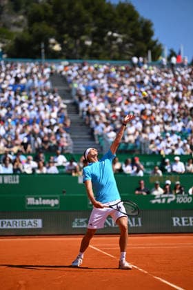 2026 Rolex Monte-Carlo Masters - Alexander Zverev Alexander Zverev (GER) during his fourth round at the 2026 Rolex Monte-Carlo Masters in Monte-Carlo, MONACO, on April 9th, 2026. Photo by Corinne Dubreuil ABACAPRESS.COM Monte Carlo Monaco  Copyright: xDubreuilxCorinne ABACAx