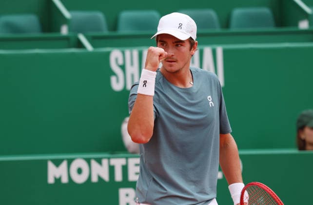 Tennis, ATP, Tennis Herren Monte Carlo Rolex Masters 2026, Joao Fonseca (BRA), Friday, April 10, 2026. Photo Felice Calabro  Copyright: xFelicexCalabro x xipa-agency.netx xFELICExCALABRO x IPA_Agency_IPA73860301