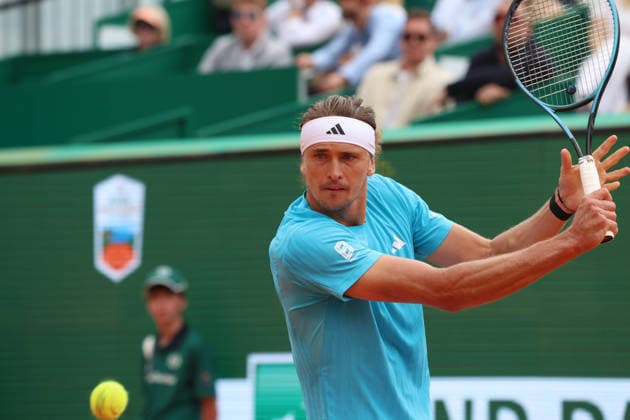 Tennis, ATP, Tennis Herren Monte Carlo Rolex Masters 2026, Alexander Zverev (GER), Friday, April 10, 2026. Photo Felice Calabro  Copyright: xFelicexCalabro x xipa-agency.netx xFELICExCALABRO x IPA_Agency_IPA73860309