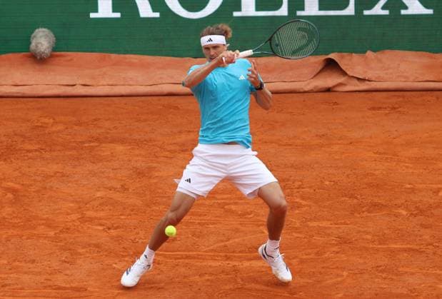 Tennis, ATP, Tennis Herren Monte Carlo Rolex Masters 2026, Alexander Zverev (GER), Friday, April 10, 2026. Photo Felice Calabro  Copyright: xFelicexCalabro x xipa-agency.netx xFELICExCALABRO x IPA_Agency_IPA73860322