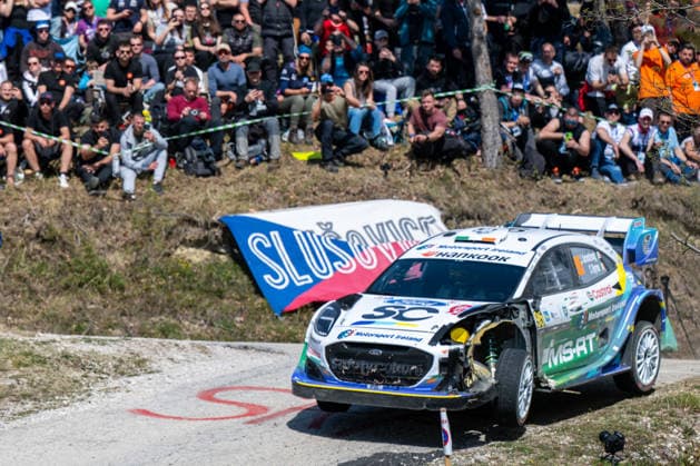 Jon Armstrong (IRL) and Shane Byrne (IRL) on a Ford Puma Rally1 driving for M Ford World Rally Team during 4th round of FIA WRC, Motorsport Rallye, WM Croatia Rally in Rijeka , Croatia, on April 10, 2026  Copyright: xFedericoxManoni IPAxSportx xipa-agency.netx xx IPA_73862122 IPA_Agency_IPA73862122