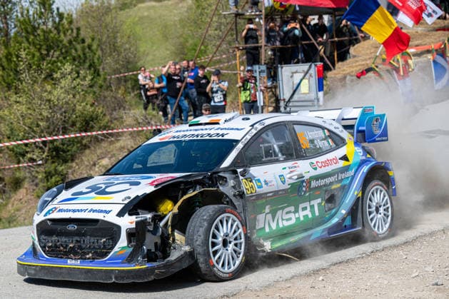 MOTORI - Rally - WRC, Motorsport Rallye, WM Croatia Rally Jon Armstrong (IRL) and Shane Byrne (IRL) on a Ford Puma Rally1 driving for M Ford World Rally Team during 4th round of FIA WRC: Croatia Rally in Rijeka , Croatia, on April 10, 2026 Croatia Croatia  Copyright: xIPAxSport ABACAx