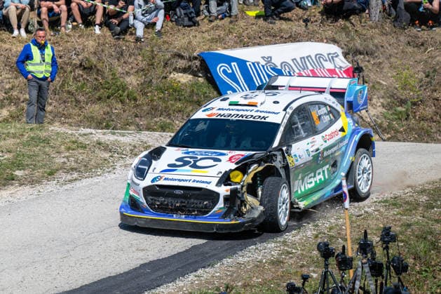 MOTORI - Rally - WRC, Motorsport Rallye, WM Croatia Rally Jon Armstrong (IRL) and Shane Byrne (IRL) on a Ford Puma Rally1 driving for M Ford World Rally Team during 4th round of FIA WRC: Croatia Rally in Rijeka , Croatia, on April 10, 2026 Croatia Croatia  Copyright: xIPAxSport ABACAx