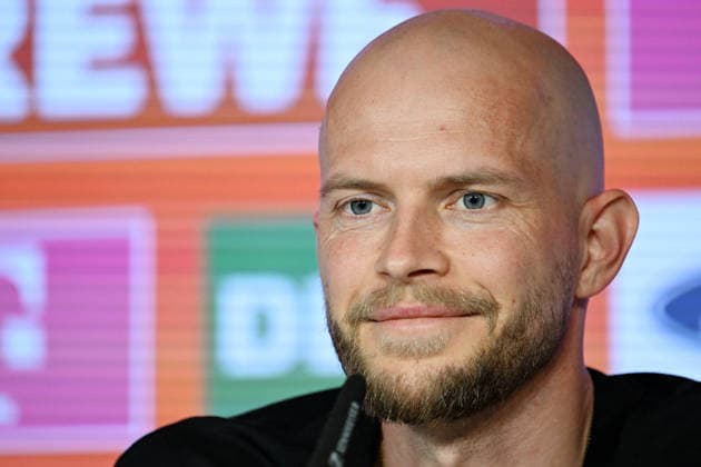 10.04.2026, xophax, Fussball 1.Bundesliga, 1.FC Koeln 1.FC Köln. Pressekonferenz vor dem Spiel gegen Werder Bremen. Cheftrainer Rene Wagner ( 1.FC Köln ) Koeln *** 10 04 2026, xophax, Soccer 1 Bundesliga, 1 FC Koeln 1 FC Köln Press conference before the match against Werder Bremen Head coach Rene Wagner 1 FC Köln Koeln