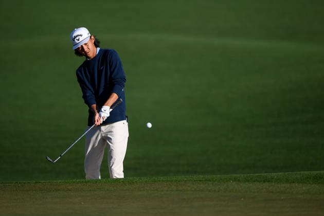 260410 Ethan Fang of the United States during the second round of the 2026 Masters Golf Tournament on April 10, 2026 in Augusta. Photo: Petter Arvidson BILDBYRAN kod PA PA1194 golf masters bbeng the masters augusta *** 260410 Ethan Fang of the United States during the second round of the 2026 Masters Golf Tournament on April 10, 2026 in Augusta Photo Petter Arvidson BILDBYRAN kod PA PA1194 golf masters bbeng the masters augusta  Copyright: PETTERxARVIDSON BB260410PA007