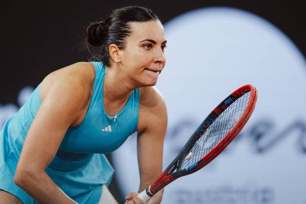 TENNIS - WTA, Tennis Damen Upper Austria Ladies Linz LINZ,AUSTRIA,10.APR.26 - TENNIS - WTA Tour, Upper Austria Ladies Linz. Image shows Elena-Gabriela Ruse (ROU).  GEPAxpictures xAlexanderxSolc