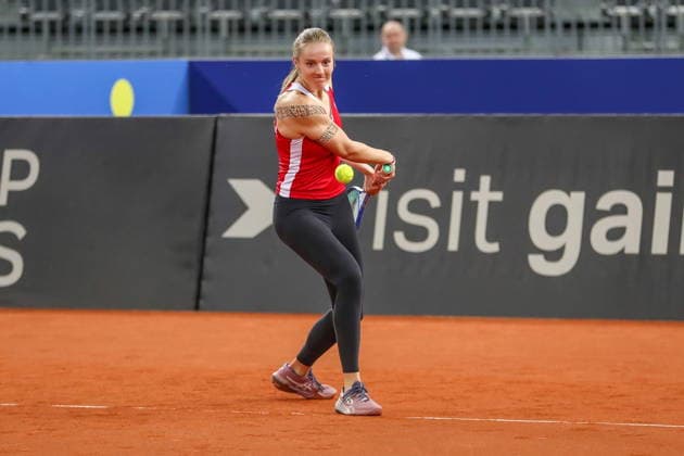 Gliwice 10.04.2026. Tenis Billie Jean King Cup kwalifikacje mecz: Polska - Ukraina --- Tennis Billie Jean King Cup Qualifiers match: Poland - Ukraine nz Fot. Kacper Staniec NEWSPIX.PL --- newspix.pl 