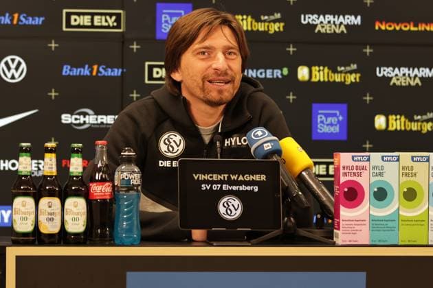 Football, 2. BL, SV Elversberg, Press conference