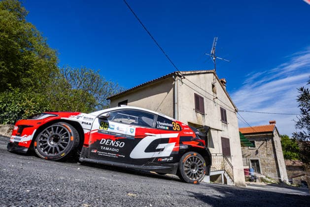 FIA World Rally Championship Croatia - Day Two Yuki Yamamoto of Japan and James Fulton of Ireland from Printsport Team in Toyota GR Yaris competes during Day Two of the FIA World Rally Championship Croatia on April 09, 2026 in village Ukotici, near Pazin, Istria County, Croatia.  SreckoxNiketic PIXSELL