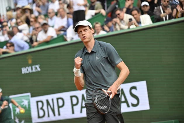 Tennis - Monte Carlo Rolex Masters 2026 - ATP, Tennis Herren - 10 04 2026 - Tennis - Monte Carlo Rolex Masters 2026 - ATP - 10 04 2026 - Jannik Sinner - Italie Monaco  Copyright: xChryslenexCaillaud Psnewzx