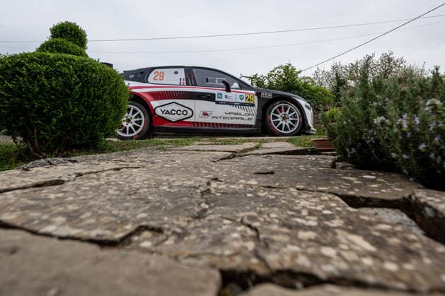 Yohan Rossel (FRA) and Arnaud Dunand (FRA) on a Lancia Ypsilon HF Rally2 driving for Lancia Corse HF during 4th round of FIA WRC, Motorsport Rallye, WM Croatia Rally in Rijeka , Croatia, on April 10, 2026  Copyright: xFedericoxManoni IPAxSportx xipa-agency.netx xx IPA_73866982 IPA_Agency_IPA73866982