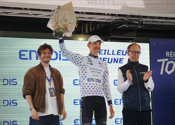 CYCLISME -TOUR REGION PAYS LOIRE -4eme ETAPE - BRULON - LE MANS 10 04 2026 L HOTE Antoine During the4rd stage of the Pays de la Loire Regions Tour between Brulon - Le Mans in Sarthe, France. Photos by Laurent Lairys Le MansFrance  Copyright: xLaurentxLairysx