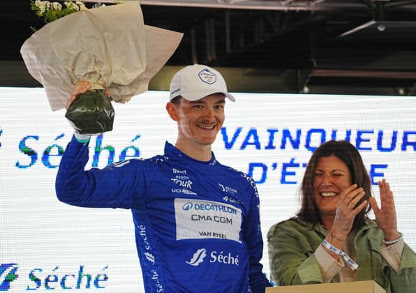 CYCLISME -TOUR REGION PAYS LOIRE -4eme ETAPE - BRULON - LE MANS 10 04 2026 L HOTE Antoine During the4rd stage of the Pays de la Loire Regions Tour between Brulon - Le Mans in Sarthe, France. Photos by Laurent Lairys Le MansFrance  Copyright: xLaurentxLairysx