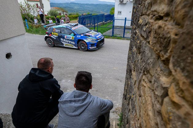 MOTORI - Rally - WRC, Motorsport Rallye, WM Croatia Rally Roope Korhonen (FIN) and Anssi Viinikka (FIN) on a Toyota GR Yaris Rally2 driving for Rautio Motorsport during 4th round of FIA WRC: Croatia Rally in Rijeka , Croatia, on April 10, 2026 Croatia Croatia  Copyright: xIPAxSport ABACAx