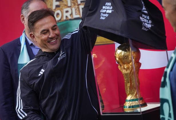 Football, World Cup 2026, FIFA Trophy Tour in Vancouver with Fabio Cannavaro