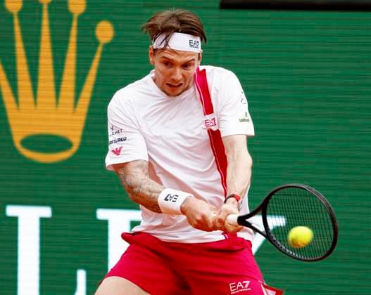 Rolex Monte-Carlo Masters PHOTOPQR NICE MATIN Dylan Meiffret ; Roquebrune Cap-Martin ; 10 04 2026 ; 119e edition du Rolex Monte-Carlo Masters de Tennis. Matchs du 7e jour. ICI : Alexander Bublik Roquebrune Cap-Martin France  Copyright: xPHOTOPQR NICExMATIN MAXPPPxDylanxMeiffretx 20260410NIM5071 20260410NIM5071