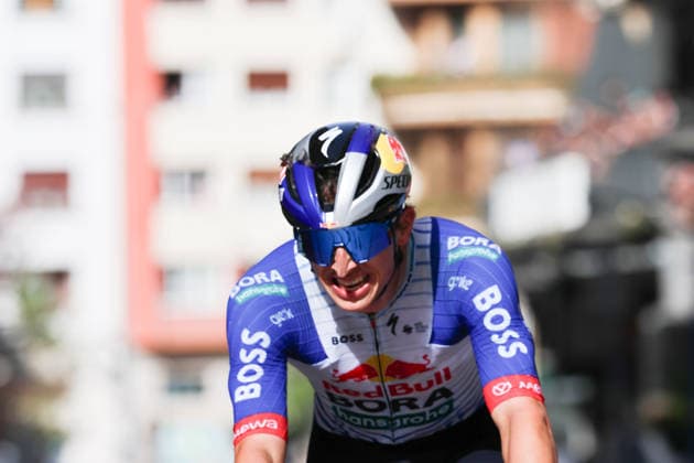 10-04-2026 Itzulia Basque Country; Tappa 05 Eibar - Eibar; 2026, Red Bull - Bora Hansgrohe; Lipowitz, Florian; Eibar; 