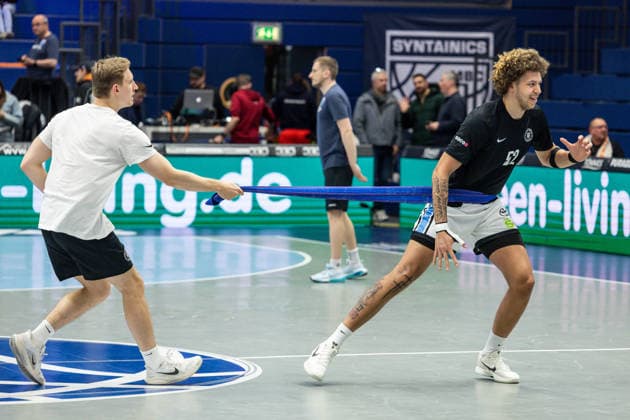 GER, easy Credit Basketball Bundesliga, Syntainics MBC Veolia Towers Hamburg 10 04 2026, Stadthalle, Weißenfels, GER, easy Credit Basketball Bundesliga, Syntainics MBC Veolia Towers Hamburg Zacharie Perrin Veolia Towers Hamburg, 52 Â Photo Alexander Trienitz Weißenfels Stadthalle Sachsen Anhalt Germany