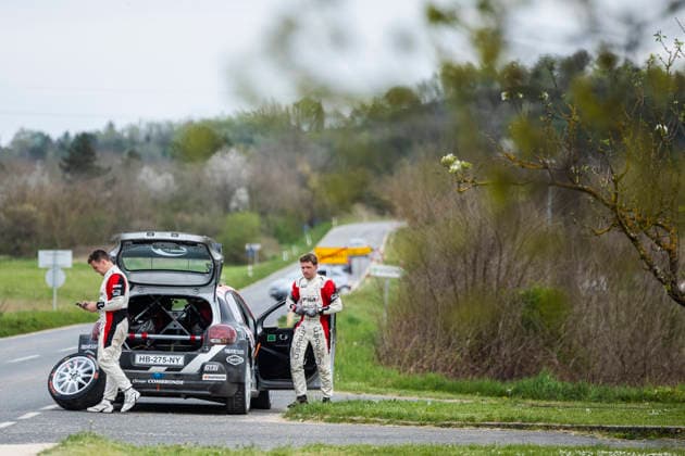 AUTO - WRC, Motorsport Rallye, WM - CROATIA RALLY 2026 ROSSEL LÃ o, MERCOIRET Guillaume, Citroen C3 Rally2, portrait during the Croatia Rally 2026, 4th round of the 2026 WRC World Rally Car Championship, from April 9 to 12, 2026 at Rijeka, Croatia - RijekaCroatia  Copyright: xNikosxKatikisx