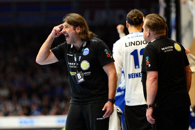 Sebastian Hinze ThSV Eisenach, Coach GER, ThSV Eisenach v TSV Hannover Burgdorf, 1 Daikin Handballbundesliga, Handball, Matchday 28, Season 2025 2026, 7 p.m., 10 04 2026 GER, ThSV Eisenach v TSV Hannover Burgdorf, 1 Daikin Handballbundesliga, Handball, Matchday 28, Season 2025 2026, 7 p.m., 10 04 2026 Eisenach Copyright: xEibner-Pressefoto MartinxHerbstx EP_MHT
