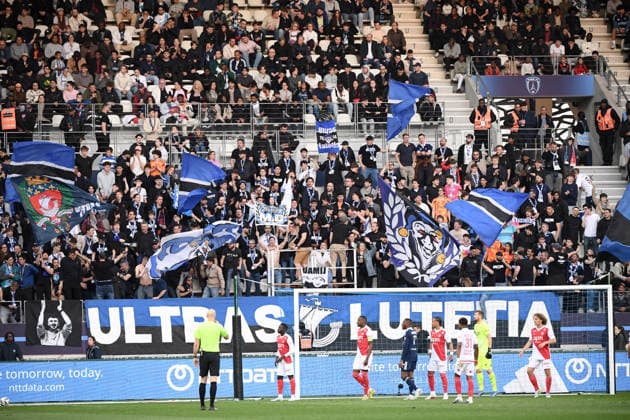 Paris FC v AS Monaco - Ligue 1 McDonald s 2025 2026 Illustration during the Ligue 1 McDonald s match between Paris and Monaco at Stade Jean Bouin on April 10, 2026 in Paris, France. Paris France  Copyright: xFEPx 776482480