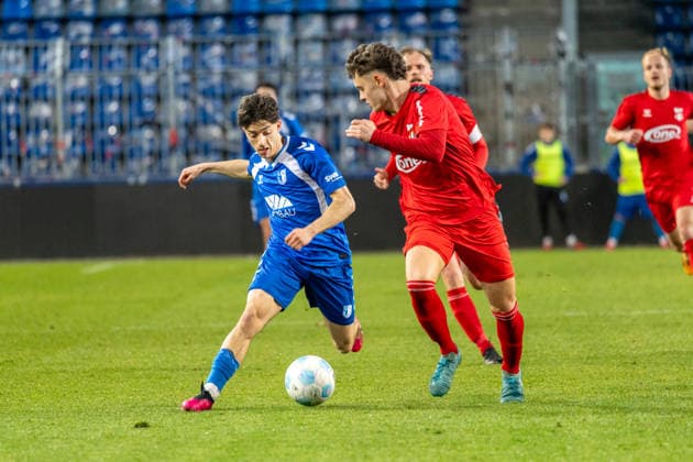 Football, RL Nordost, 1. FC Magdeburg II - ZFC Meuselwitz