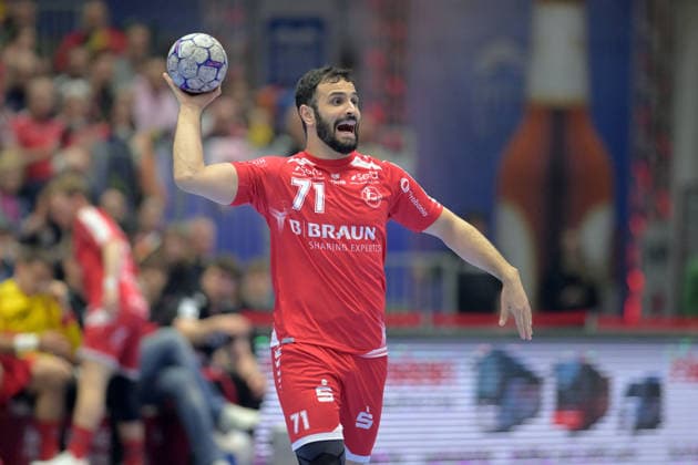 Mohamed Amine Darmoul MT Melsungen 71 , GER, MT Melsungen TSV GWD Minden, Handball, 1 Bundesliga, 28 Matchday, Season 2025 2026, 10 04 2026, GER, MT Melsungen TSV GWD Minden, Handball, 1 Bundesliga, 28 Matchday, Season 2025 2026, 10 04 2026 Kassel Copyright: xEibner-Pressefotox xRolandxSippex EP_RSL