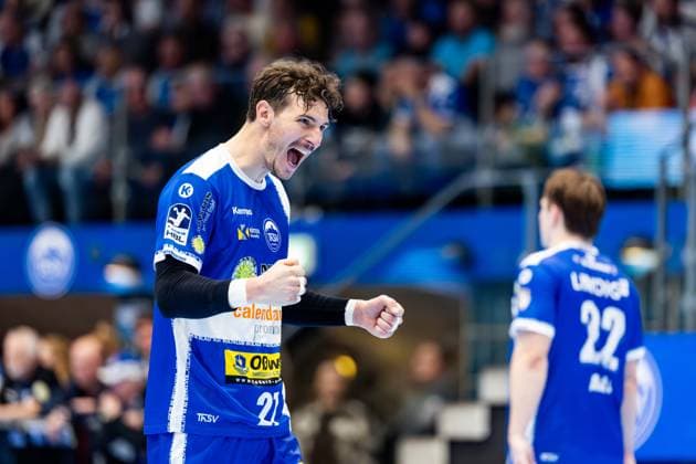 10 04 2026, GER, Handball, Men, Season 25 26, Daikin 1 Bl, 28 Matchday, ThSV Eisenach TSV Hannover Burgdorf Phillip Meyer ThSV Eisenach,27 99817 Eisenach Werner Assmann Halle Am Sportp Thueringen Germany