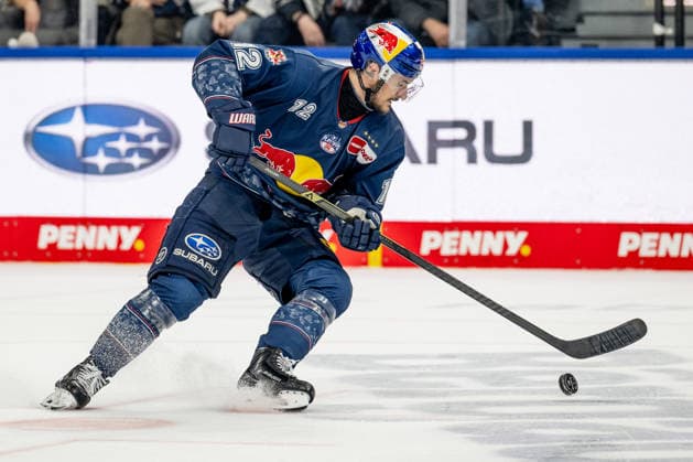 Brady Ferguson (EHC Red Bull Muenchen, 12) GER, EHC Red Bull Muenchen vs. Adler Mannheim, Eishockey, DEL, Playoffs, Halbfinale Spiel 2, Saison 2025 2026, 10.04.2026. GER, EHC Red Bull Muenchen vs. Adler Mannheim, Eishockey, DEL, Playoffs, Halbfinale Spiel 2, Saison 2025 2026, 10.04.2026. Muenchen *** Brady Ferguson EHC Red Bull Muenchen, 12 GER, EHC Red Bull Muenchen vs Adler Mannheim, Ice Hockey, DEL, Playoffs, Semifinal Game 2, Season 2025 2026, 10 04 2026 GER, EHC Red Bull Muenchen vs Adler Mannheim, Ice Hockey, DEL, Playoffs, Semifinal Game 2, Season 2025 2026, 10 04 2026 Muenchen Copyright: xEibner-Pressefoto HeikexFeinerx EP_HFR