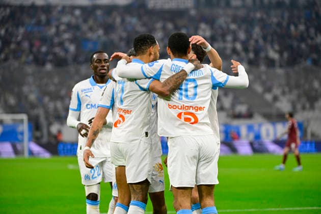 FOOTBALL : Olympique de Marseille VS FC Metz - Ligue 1 McDonald s - 10 04 2028 Joy OM - But Pierre-Emerick Aubameyang - Ligue 1 McDonald™s match between Olympique de Marseille and Football Club de Metz on April 10, 2026 at the Orange Velodrome Stadium in Marseille. MarseilleFrance  Copyright: xWilliamxCannarellax