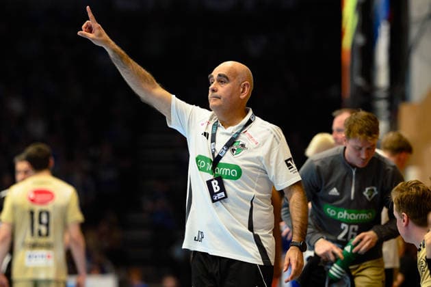 Juan Carlos Pastor Gomez TSV Hannover Burgdorf, Coach GER, ThSV Eisenach v TSV Hannover Burgdorf, 1 Daikin Handballbundesliga, Handball, Matchday 28, Season 2025 2026, 7 p.m., 10 04 2026 GER, ThSV Eisenach v TSV Hannover Burgdorf, 1 Daikin Handballbundesliga, Handball, Matchday 28, Season 2025 2026, 7 p.m., 10 04 2026 Eisenach Copyright: xEibner-Pressefoto MartinxHerbstx EP_MHT