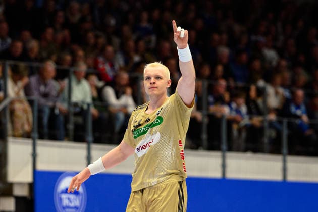 Justus Fischer TSV Hannover Burgdorf, 54 GER, ThSV Eisenach against TSV Hannover Burgdorf, 1 Daikin Handballbundesliga, Handball, 28 Matchday, Season 2025 2026, 19 00 hrs, 10 04 2026 GER, ThSV Eisenach against TSV Hannover Burgdorf, 1 Daikin Handballbundesliga, Handball, 28 Matchday, Season 2025 2026, 19 00 hrs, 10 04 2026 Eisenach Copyright: xEibner-Pressefoto MartinxHerbstx EP_MHT