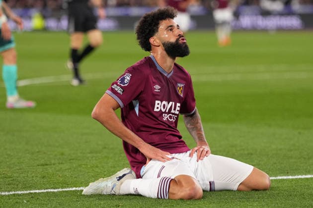 Premier League: West Ham United v Wolverhampton Wanderers Pablo of West Ham United during the Premier League match West Ham United vs Wolverhampton Wanderers at London Stadium, London, United Kingdom on 10 April 2026 (Photo by Harvey Murphy News Images) Copyright: xHarveyxMurphy NewsxImagesx