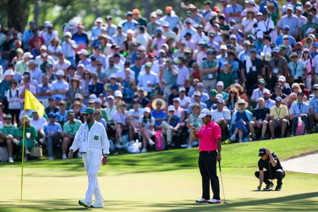 260410 Hideki Matsuyama of Japan during the second round of the 2026 Masters Golf Tournament on April 10, 2026 in Augusta. Photo: Petter Arvidson BILDBYRAN kod PA PA1194 golf masters bbeng the masters augusta *** 260410 Hideki Matsuyama of Japan during the second round of the 2026 Masters Golf Tournament on April 10, 2026 in Augusta Photo Petter Arvidson BILDBYRAN kod PA PA1194 golf masters bbeng the masters augusta  Copyright: PETTERxARVIDSON BB260410PA185